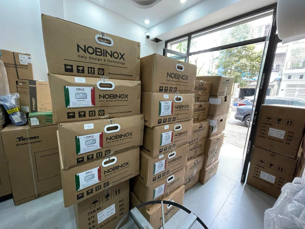[ĐẠI LÝ HÀ NỘI] Đại lý Nobili - Nobinox chính hãng: Bếp 88