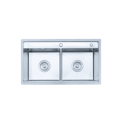 Ảnh CHẬU RỬA BÁT 2 HỐ NOBINOX LUMIA NJ508D 1