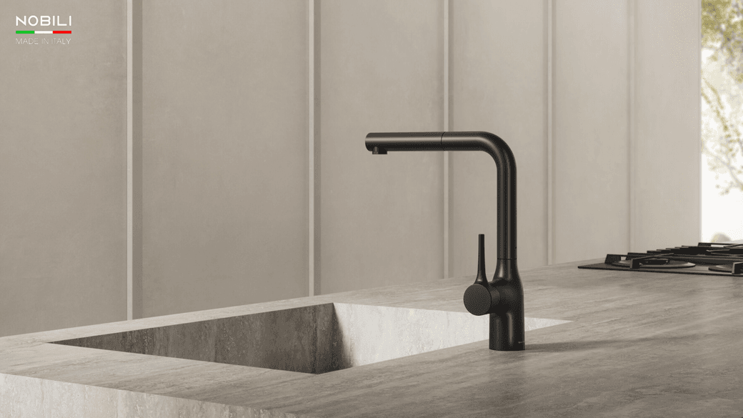 Ảnh VÒI RỬA BÁT DÂY RÚT NOBILI MANIA NB216LTB 18