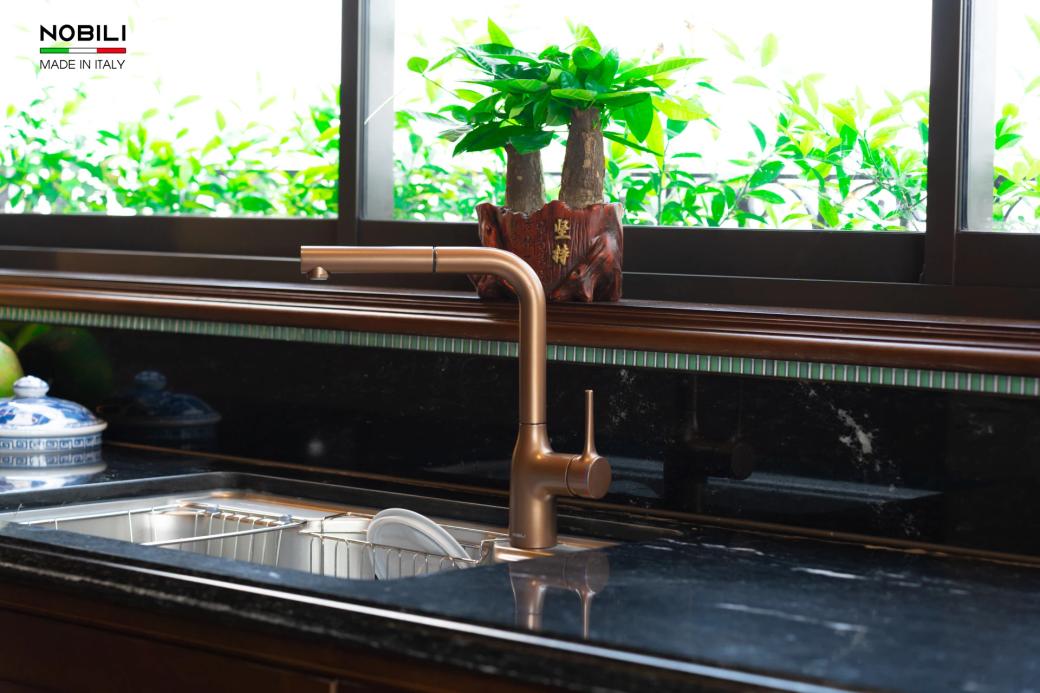 Ảnh VÒI RỬA BÁT DÂY RÚT NOBILI MANIA NB217B 23