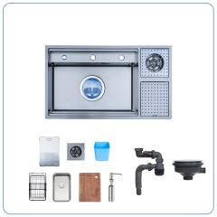 Ảnh CHẬU RỬA BÁT 1 HỐ NOBINOX LUMIA NJ510B 2