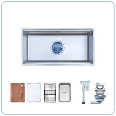 Ảnh CHẬU RỬA BÁT 1 HỐ NOBINOX LIRA NJ566D 2