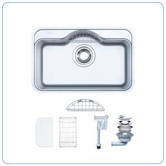 Ảnh CHẬU RỬA BÁT 1 HỐ NOBINOX ROSA NN975D 2