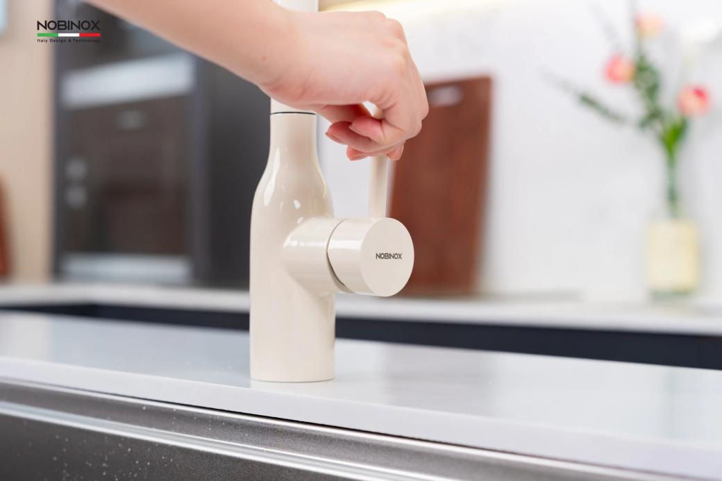 Ảnh VÒI RỬA BÁT DÂY RÚT NOBINOX AQUA NX661B 7