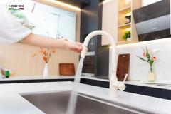 Ảnh VÒI RỬA BÁT DÂY RÚT NOBINOX AQUA NX661B 12