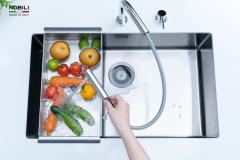 Ảnh VÒI RỬA BÁT DÂY RÚT NOBILI TABLE NB242 20