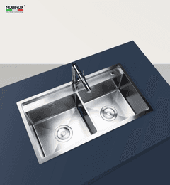 Ảnh CHẬU RỬA BÁT 2 HỐ NOBINOX LUMIA NJ508D 4