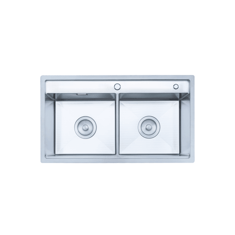 CHẬU RỬA BÁT 2 HỐ NOBINOX LUMIA NJ508D