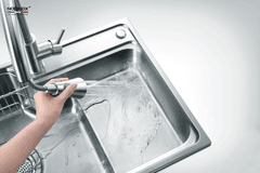 Ảnh CHẬU RỬA BÁT 1 HỐ NOBINOX HIGON NH905 10