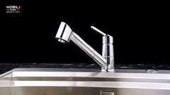 Ảnh VÒI RỬA BÁT DÂY RÚT NOBILI BLUES NB177 2