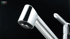 Ảnh VÒI RỬA BÁT DÂY RÚT NOBILI BLUES NB177 6