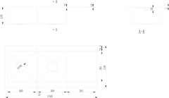 Ảnh CHẬU RỬA BÁT 2 HỐ NOBINOX LIKEN NL749 17