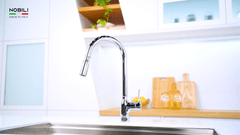 Ảnh VÒI RỬA BÁT DÂY RÚT NOBILI MANIA NB305C 5