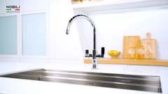 Ảnh Vòi rửa bát 3 đường nước NOBILI SORA NB164 15