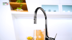 Ảnh VÒI RỬA BÁT DÂY RÚT NOBILI RING NB130LTB 10