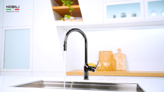 Ảnh VÒI RỬA BÁT DÂY RÚT NOBILI RING NB130LTB 11