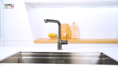 Ảnh VÒI RỬA BÁT DÂY RÚT NOBILI MANIA NB216LTB 22