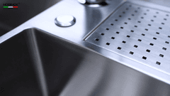 Ảnh CHẬU RỬA BÁT 2 HỐ NOBINOX RAZIA NJ577 5