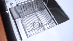 Ảnh CHẬU RỬA BÁT 2 HỐ NOBINOX RAZIA NJ577 13