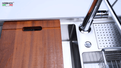 Ảnh CHẬU RỬA BÁT 2 HỐ NOBINOX RAZIA NJ577 14