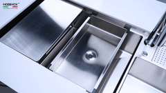 Ảnh CHẬU RỬA BÁT 2 HỐ NOBINOX RAZIA NJ577 16