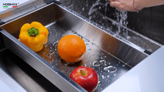 Ảnh CHẬU RỬA BÁT 2 HỐ NOBINOX RAZIA NJ577 22