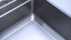 Ảnh CHẬU RỬA BÁT 1 HỐ NOBINOX LIRA NJ562D 6