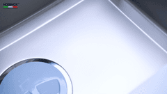 Ảnh CHẬU RỬA BÁT 1 HỐ NOBINOX LIRA NJ562D 11