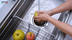 Ảnh CHẬU RỬA BÁT 1 HỐ NOBINOX LIRA NJ560D 12