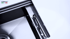 Ảnh CHẬU RỬA BÁT 1 HỐ NOBINOX LUMIA NJ511B 7