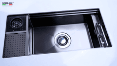 Ảnh CHẬU RỬA BÁT 1 HỐ NOBINOX LUMIA NJ511B 10