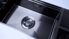 Ảnh CHẬU RỬA BÁT 1 HỐ NOBINOX LUMIA NJ511B 11