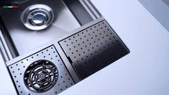 Ảnh CHẬU RỬA BÁT 1 HỐ NOBINOX LUMIA NJ511B 13