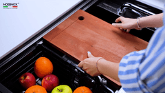 Ảnh CHẬU RỬA BÁT 1 HỐ NOBINOX LUMIA NJ511B 16