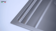 Ảnh CHẬU RỬA BÁT 1 HỐ NOBINOX LIRA NJ564D 10