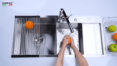 Ảnh CHẬU RỬA BÁT 2 HỐ NOBINOX LIKEN NL746 10