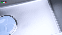 Ảnh CHẬU RỬA BÁT 1 HỐ NOBINOX LIRA NJ566D 7