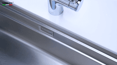 Ảnh CHẬU RỬA BÁT 1 HỐ NOBINOX LIRA NJ566D 8