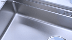 Ảnh CHẬU RỬA BÁT 1 HỐ NOBINOX LIRA NJ566D 9
