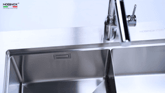 Ảnh CHẬU RỬA BÁT 2 HỐ NOBINOX LUMIA NJ522 12