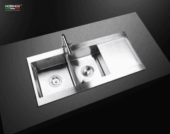 Ảnh CHẬU RỬA BÁT 2 HỐ NOBINOX LIKEN NL749 4