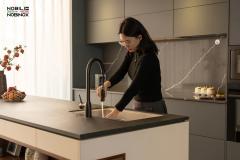 Ảnh VÒI RỬA BÁT DÂY RÚT NOBILI MANIA NB308G 15