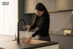 Ảnh VÒI RỬA BÁT DÂY RÚT NOBILI MANIA NB308G 17