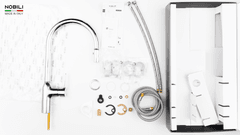 Ảnh VÒI RỬA BÁT DÂY RÚT NOBILI RING NB131L 28