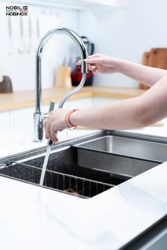 Ảnh VÒI RỬA BÁT DÂY RÚT NOBILI FLAG NB205 25