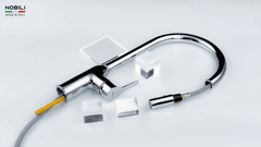 Ảnh VÒI RỬA BÁT DÂY RÚT NOBILI RING NB131L 18