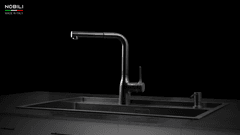 Ảnh VÒI RỬA BÁT DÂY RÚT NOBILI MANIA NB216LTB 2