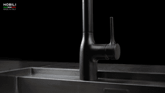 Ảnh VÒI RỬA BÁT DÂY RÚT NOBILI MANIA NB216LTB 3