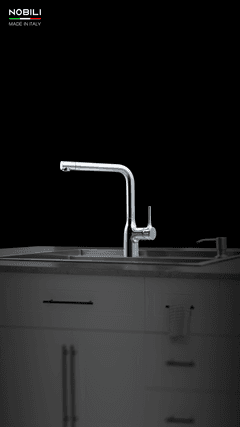 Ảnh Vòi rửa bát cần cứng NOBILI MANIA NB214 5