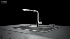 Ảnh VÒI RỬA BÁT DÂY RÚT NOBILI MANIA NB215T 22